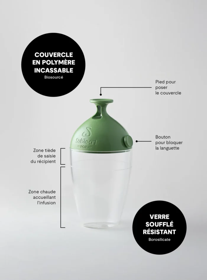 SubTea'l Pop 30 cl - Vert Tilleul – Image 4